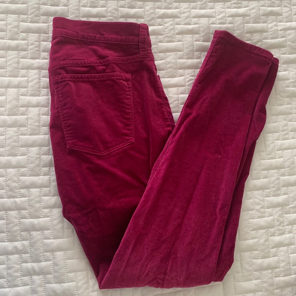 JCrew Velvet Jeans